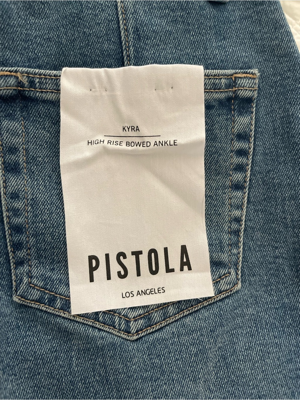Pistola barell crop denim , Kyra SoHo ,size 23 - Picture 10 of 13